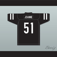 Load image into Gallery viewer, Dancer Joanne 51 Black Football Jersey Gaga: Five Foot Two