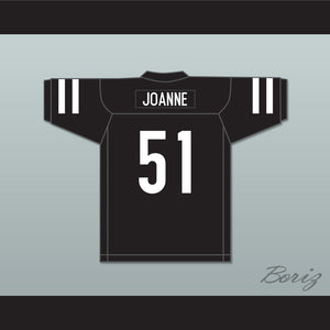 Dancer Joanne 51 Black Football Jersey Gaga: Five Foot Two