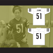 Load image into Gallery viewer, Dancer Joanne 51 White Football Jersey Gaga: Five Foot Two