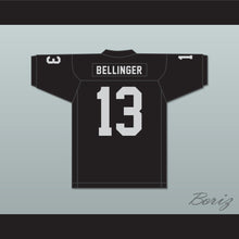 Load image into Gallery viewer, Daniel Bellinger 13 Palo Verde High School Panthers Black Football Jersey 2