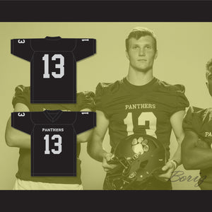 Daniel Bellinger 13 Palo Verde High School Panthers Black Football Jersey 1