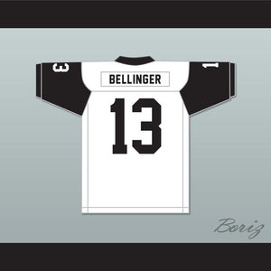 Daniel Bellinger 13 Palo Verde High School Panthers White Football Jersey 2