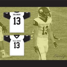 Load image into Gallery viewer, Daniel Bellinger 13 Palo Verde High School Panthers White Football Jersey 2