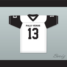 Load image into Gallery viewer, Daniel Bellinger 13 Palo Verde High School Panthers White Football Jersey 1