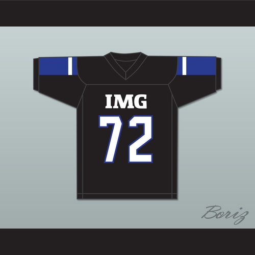 Daniel Faalele 72 IMG Academy Black Football Jersey 2