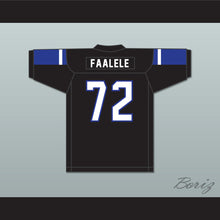 Load image into Gallery viewer, Daniel Faalele 72 IMG Academy Black Football Jersey 2