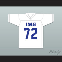 Load image into Gallery viewer, Daniel Faalele 72 IMG Academy White Football Jersey 2