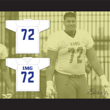 Load image into Gallery viewer, Daniel Faalele 72 IMG Academy White Football Jersey 1