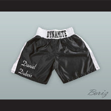 Load image into Gallery viewer, Daniel &#39;Dynamite&#39; Dubois Black Boxing Shorts