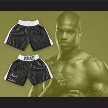 Load image into Gallery viewer, Daniel &#39;Dynamite&#39; Dubois Black Boxing Shorts