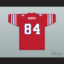 Load image into Gallery viewer, Danny Burke 84 Adams College Atoms Red Football Jersey Revenge of the Nerds