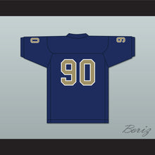 Load image into Gallery viewer, Dantrell Barkley 90 Independence Community College Pirates Dark Blue Football Jersey