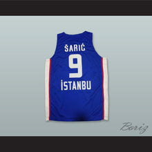 Load image into Gallery viewer, Dario Saric 9 Anadolu Efes Istanbul Blue Basketball Jersey