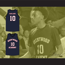 Load image into Gallery viewer, Darius Garland 10 Brentwood Academy Eagles Navy Blue Basketball Jersey 2