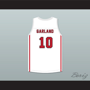 Darius Garland 10 Brentwood Academy Eagles White Basketball Jersey 2