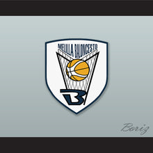 Load image into Gallery viewer, Darko Balaban 12 Club Melilla Baloncesto Navy Blue Basketball Jersey