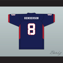 Load image into Gallery viewer, Darrell Henderson 8 South Panola High School Tigers Navy Blue Football Jersey 2