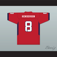 Load image into Gallery viewer, Darrell Henderson 8 South Panola High School Tigers Red Football Jersey 2