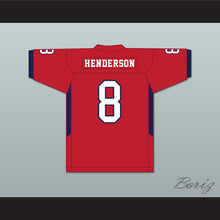 Load image into Gallery viewer, Darrell Henderson 8 South Panola High School Tigers Red Football Jersey
