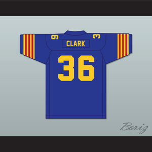 1983 USFL Darryl Clark 36 Arizona Wranglers Road Football Jersey