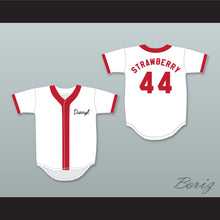 Load image into Gallery viewer, Darryl Strawberry 44 Springfield Nuclear Power Plant Softball Team Baseball Jersey