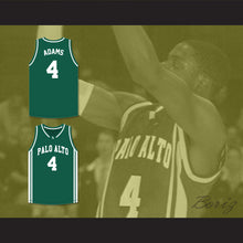 Load image into Gallery viewer, Davante Adams 4 Palo Alto High School Vikings Dark Green Basketball Jersey