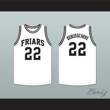 Load image into Gallery viewer, Dave DeBusschere 22 Austin Catholic Preparatory School Friars White Basketball Jersey