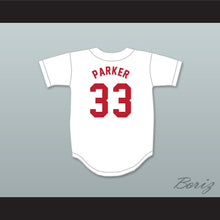 Load image into Gallery viewer, Dave Parker 33 Courter Tech High School White Baseball Jersey 2