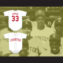 Load image into Gallery viewer, Dave Parker 33 Courter Tech High School White Baseball Jersey 2