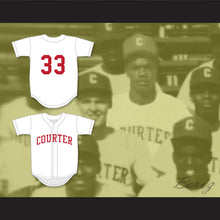 Load image into Gallery viewer, Dave Parker 33 Courter Tech High School White Baseball Jersey 1