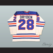 Load image into Gallery viewer, WHA 1978-79 Edmonton Oilers Dave Dryden 28 Home Hockey Jersey