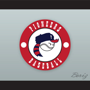 Dave Logan 8 Pioneers Away Baseball Jersey Hardball Sitcom