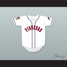 Load image into Gallery viewer, Dave Logan 8 Pioneers Home Baseball Jersey Hardball Sitcom