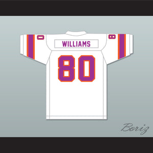 1974-75 WFL Dave Williams 80 Southern California Sun Home Football Jersey