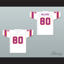 Load image into Gallery viewer, 1974-75 WFL Dave Williams 80 Southern California Sun Home Football Jersey