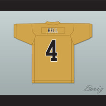 Load image into Gallery viewer, David Bell 4 Warren Central High School Warriors Old Gold Football Jersey 2
