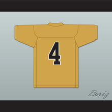 Load image into Gallery viewer, David Bell 4 Warren Central High School Warriors Old Gold Football Jersey 1
