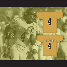 Load image into Gallery viewer, David Bell 4 Warren Central High School Warriors Old Gold Football Jersey 1