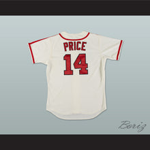 Load image into Gallery viewer, David Price 14 Tampa Smokers White Baseball Jersey