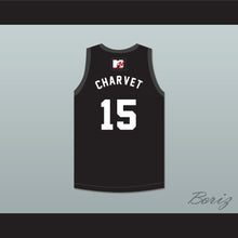 Load image into Gallery viewer, David Charvet 15 Bricklayers Basketball Jersey 4th Annual Rock N' Jock B-Ball Jam 1994