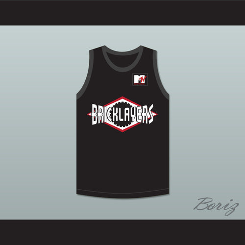 David Duchovny X Bricklayers Basketball Jersey 4th Annual Rock N' Jock B-Ball Jam 1994