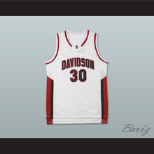 Load image into Gallery viewer, Stephen Curry 30 Davidson Wildcats White Basketball Jersey