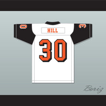 Load image into Gallery viewer, Daxton Hill 30 Booker T. Washington High School Hornets White Football Jersey 2