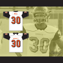 Load image into Gallery viewer, Daxton Hill 30 Booker T. Washington High School Hornets White Football Jersey 2