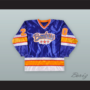 Dayton Bombers 20 Blue Hockey Jersey