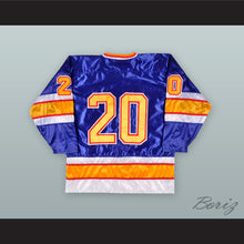 Load image into Gallery viewer, Dayton Bombers 20 Blue Hockey Jersey