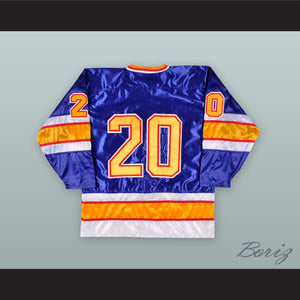 Dayton Bombers 20 Blue Hockey Jersey