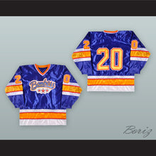 Load image into Gallery viewer, Dayton Bombers 20 Blue Hockey Jersey