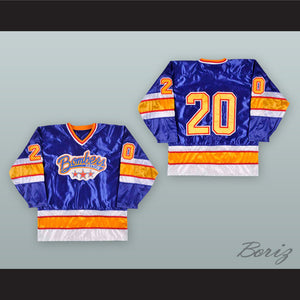 Dayton Bombers 20 Blue Hockey Jersey