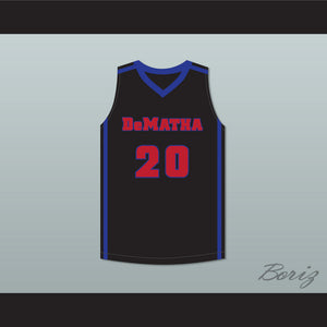 Markelle Fultz 20 DeMatha Stags Black Basketball Jersey
